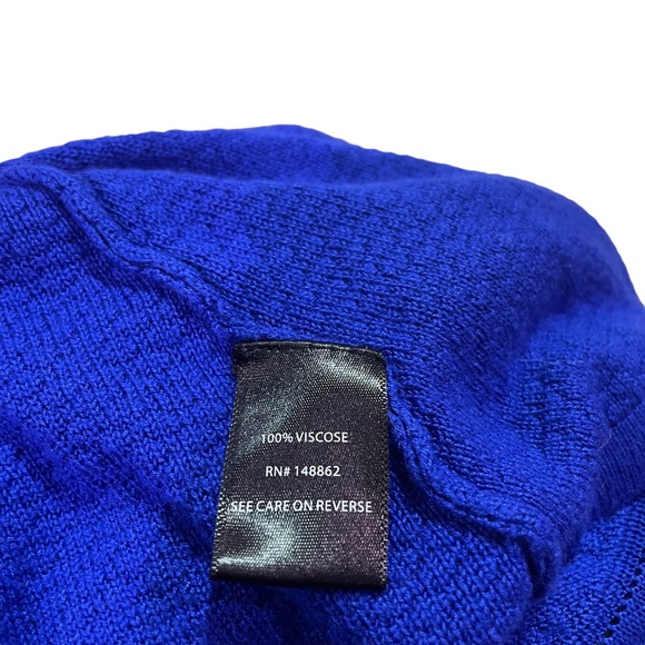 TORRID PLUS SIZE 6 Long Sleeve Cardigan Royal Blue - Picture 9 of 12